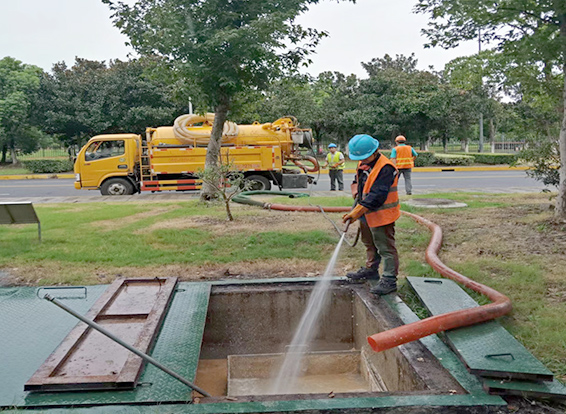 介休化油池清理